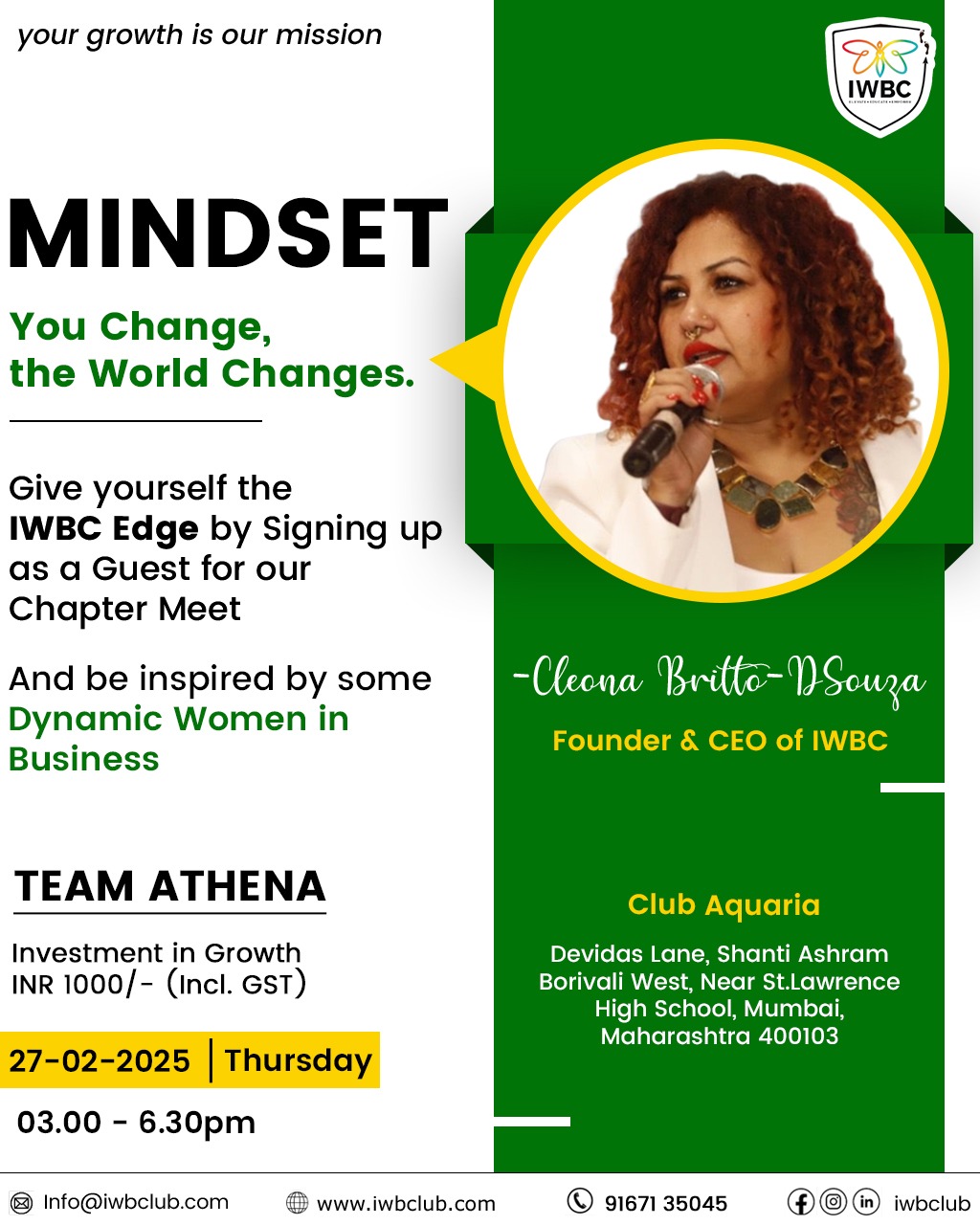 Team Athena Chapter Meet